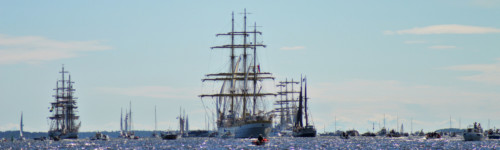 Purjelaivat aalloilla