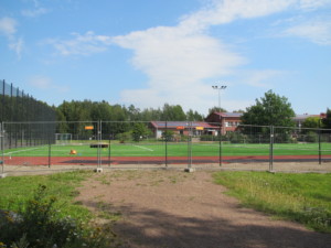 Kuvassa on Mussalon lähiliikuntapaikka
