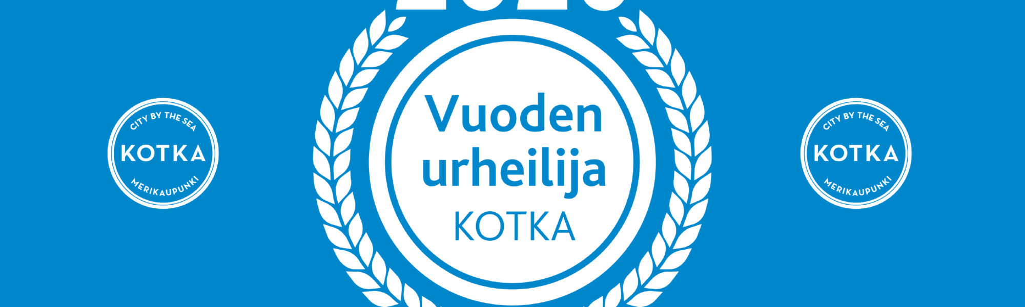 Vuoden urheilija Kotka 2020 -logo