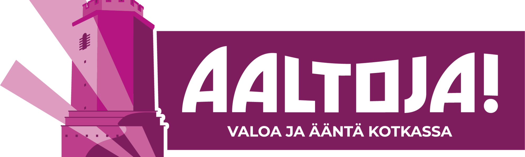 Kuvassa Aaltoja!-tapahtuman logo