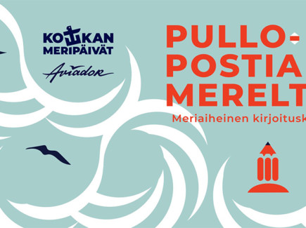 Pullopostia mereltä