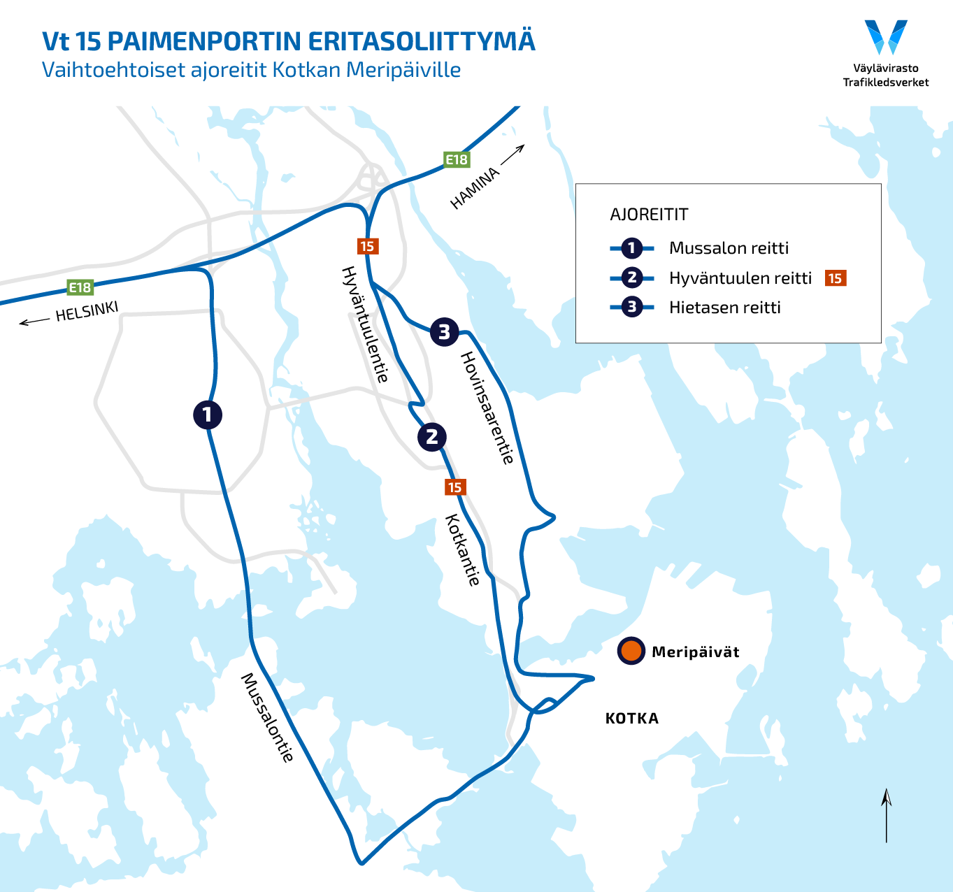 Meripäivien reitit