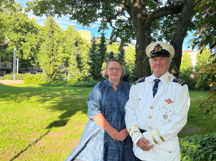 Seppo Vanhanen ja Tiina Mertanen