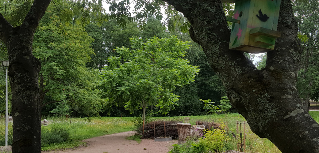 Kuvassa on Keikkaheikin ekopuisto