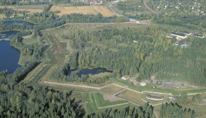 Kyminlinnan ilmakuva