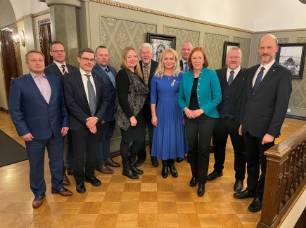 Viron ja Suomen kuntaministerien tapaaminen
