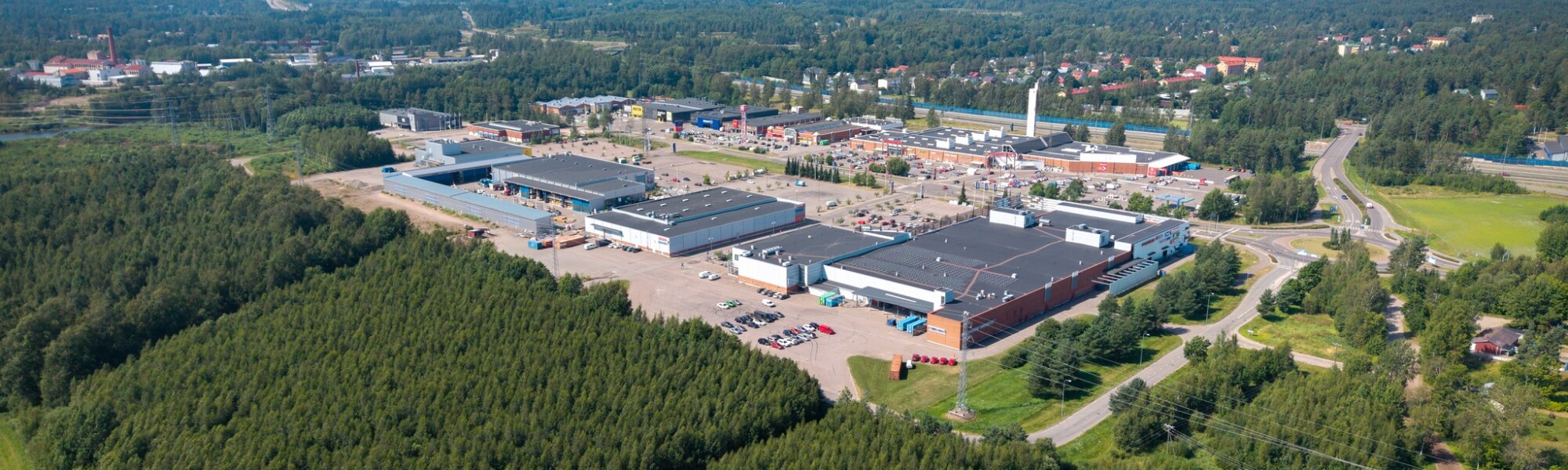 Ilmakuva Jumalniemestä.