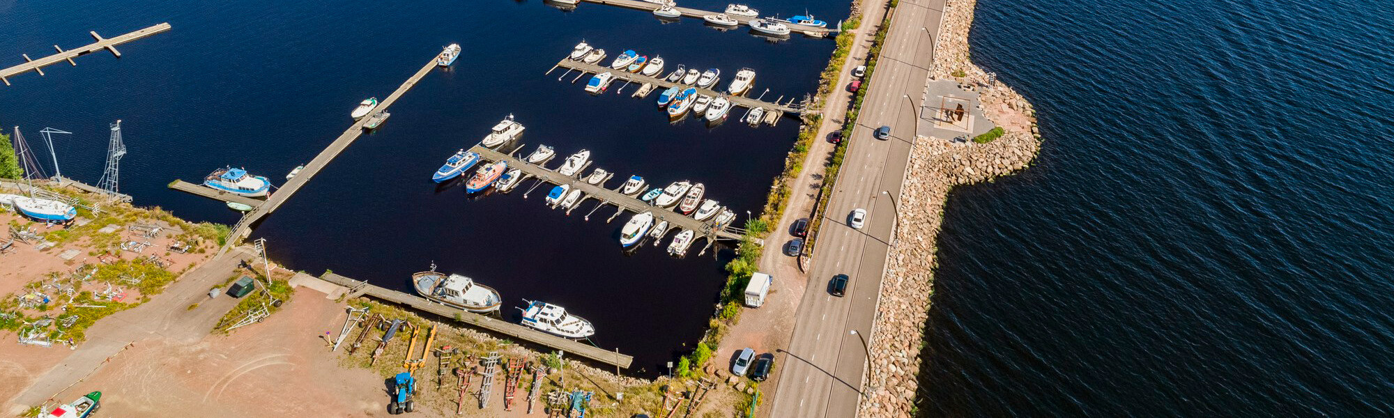 Ilmakuva Juha Vainion kadusta