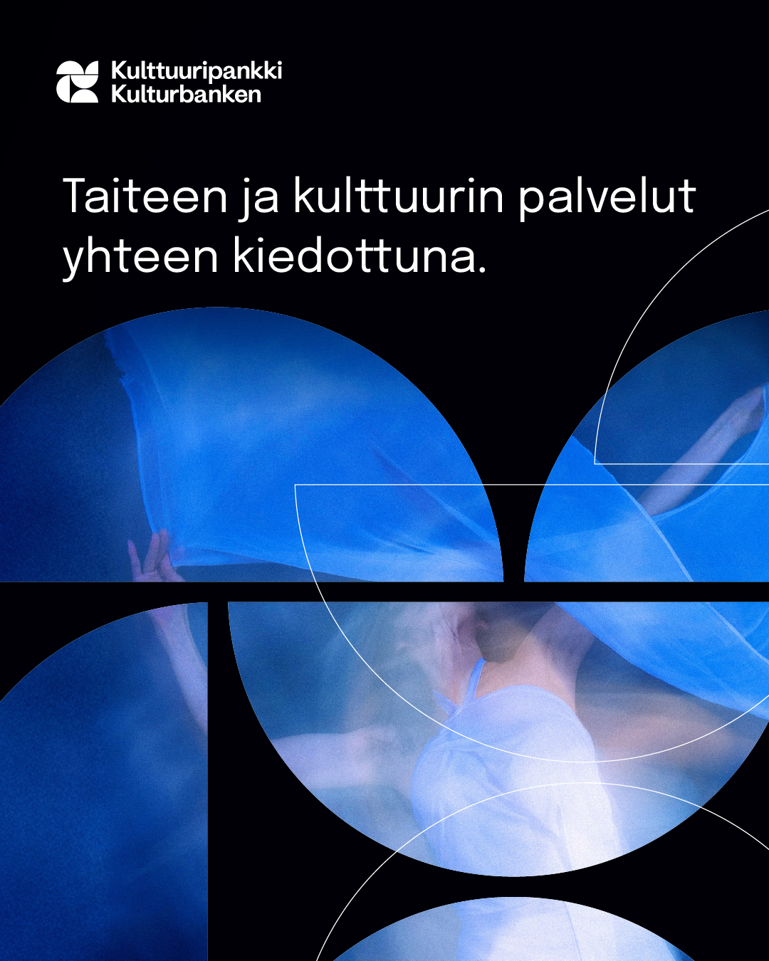 Kulttuuripankki. Taiteen ja kulttuurin palvelut yhteen kiedottuna.