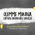 Hyvinvoiva työntekijä jaksaa kohdata lapsen yksilöllisesti ja turvallisesti