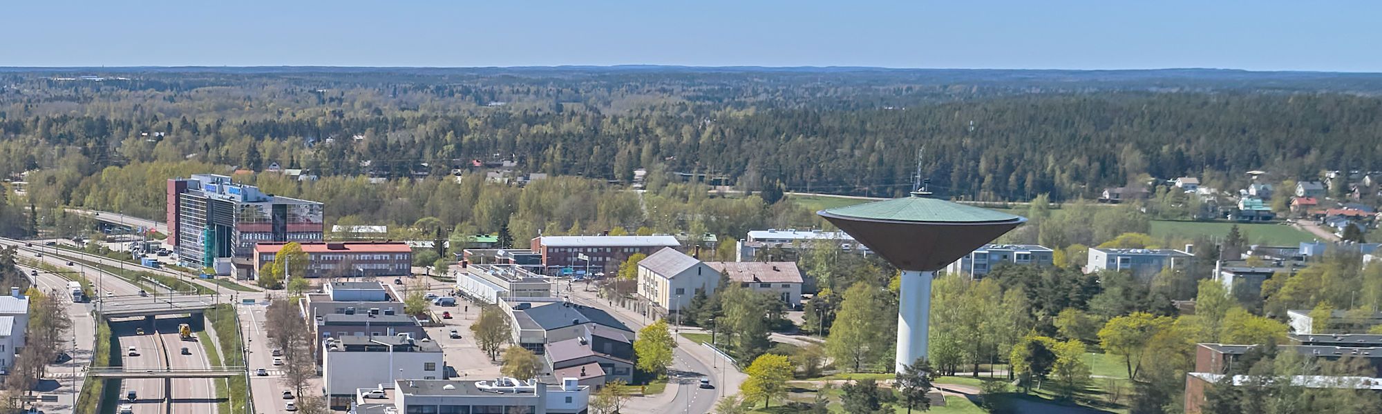 Karhulan vesitorni ja kanjoni