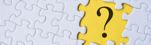 palapelistä puuttuu yksi pala, sen kohdalla on kysymysmerkki