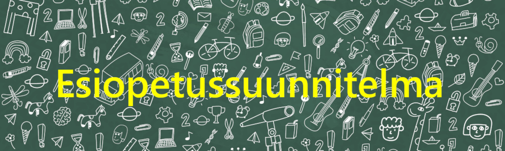 Esiopetussuunnitelma-kirjoitus