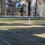 Jäähallin tenniskentän kunnostus on valmis