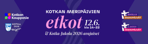 Kotkan Meripäivien etkot Kotkan kauppatorilla 12.6.2026