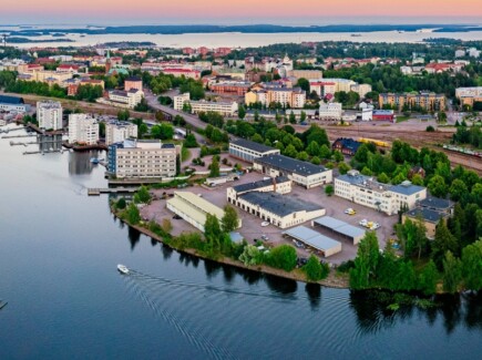 Ilmakuva Kotkansaaresta.