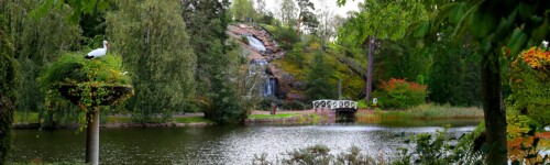 Kuvassa on Sapokanlahti kesällä