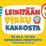 Leikitään Pikku Kakkosta Katariinan meripuistossa