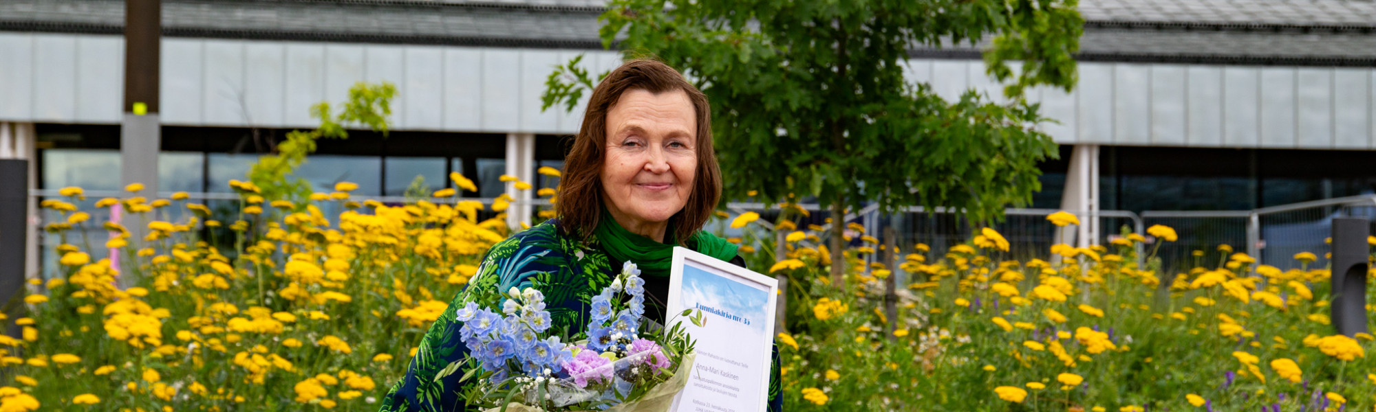 Kuvassa Anna-Mari Kaskinen