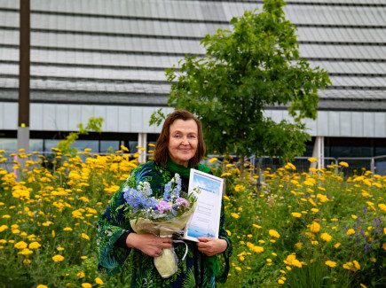 Kuvassa Anna-Mari Kaskinen