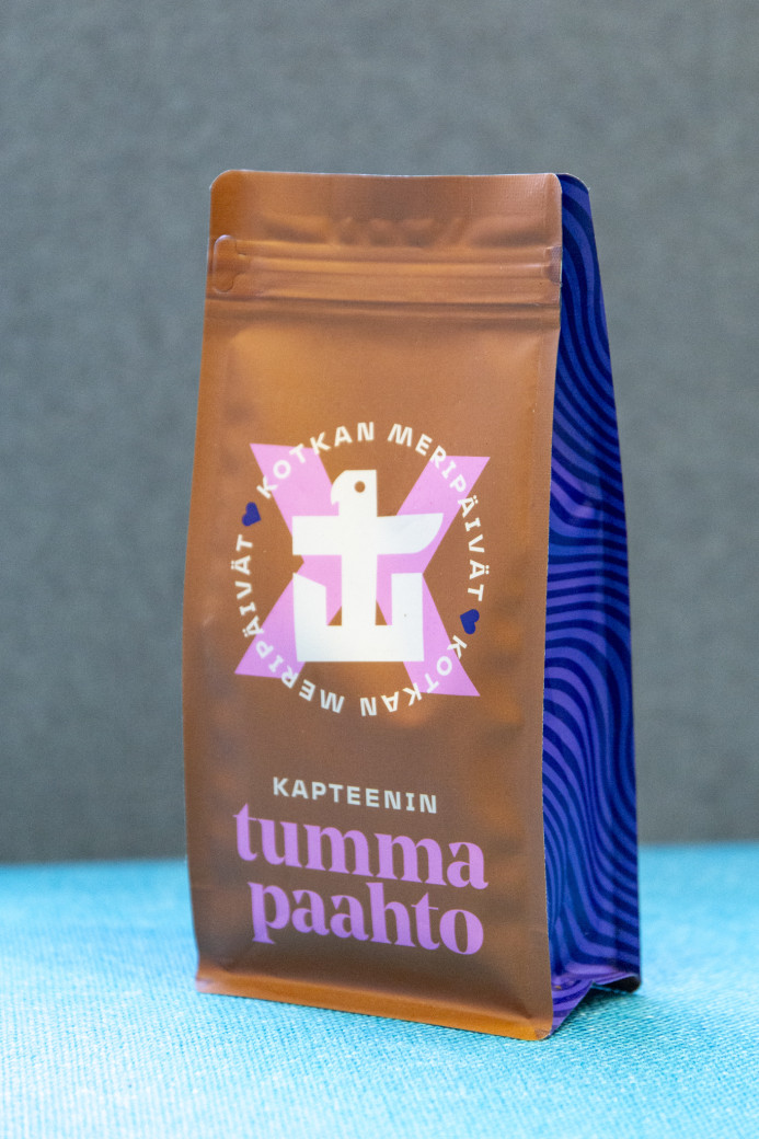 Näytä suurempi kuva: Kuvassa Kantasataman kahvipussi